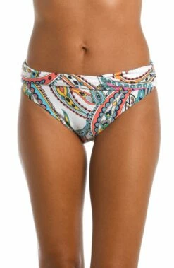 Pave The Way Shirred Band Hipster Bottom