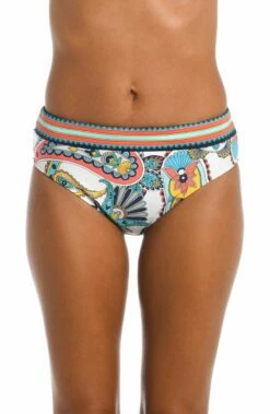 Pave The Way Mid-Rise Banded Hipster Bottom