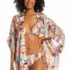 Desert Dream Kimono Cover Up 1 Desert Dream Kimono Cover Up -Lablanca Sales Shop LB3VK63 MLT F 2