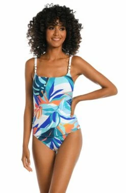 Coastal Palms Lingerie One Piece -Lablanca Sales Shop LB3VM24 ICB F 1