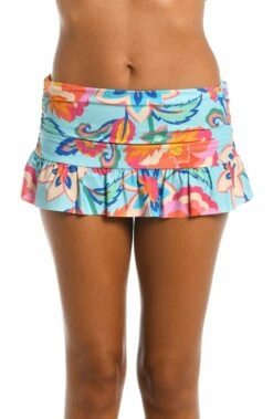 Breezy Beauty Ruffle Skirted Bottom