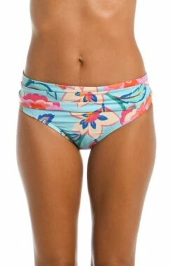 Breezy Beauty Shirred Band Hipster Bottom
