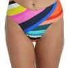 Sunscape V-Front High-Waist Bottom 1 Sunscape V-Front High-Waist Bottom -Lablanca Sales Shop LB3ZA98 MLT F