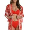 Tropical Tapestry Kimono - FINAL SALE 2 Tropical Tapestry Kimono - FINAL SALE -Lablanca Sales Shop LB3ZB63 CHR F2