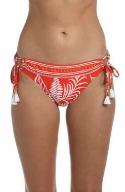 Tropical Tapestry Side Tie Hipster Bottom - FINAL SALE