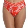 Tropical Tapestry Crossover High-Waist Bottom - FINAL SALE -Lablanca Sales Shop LB3ZB99 CHR F