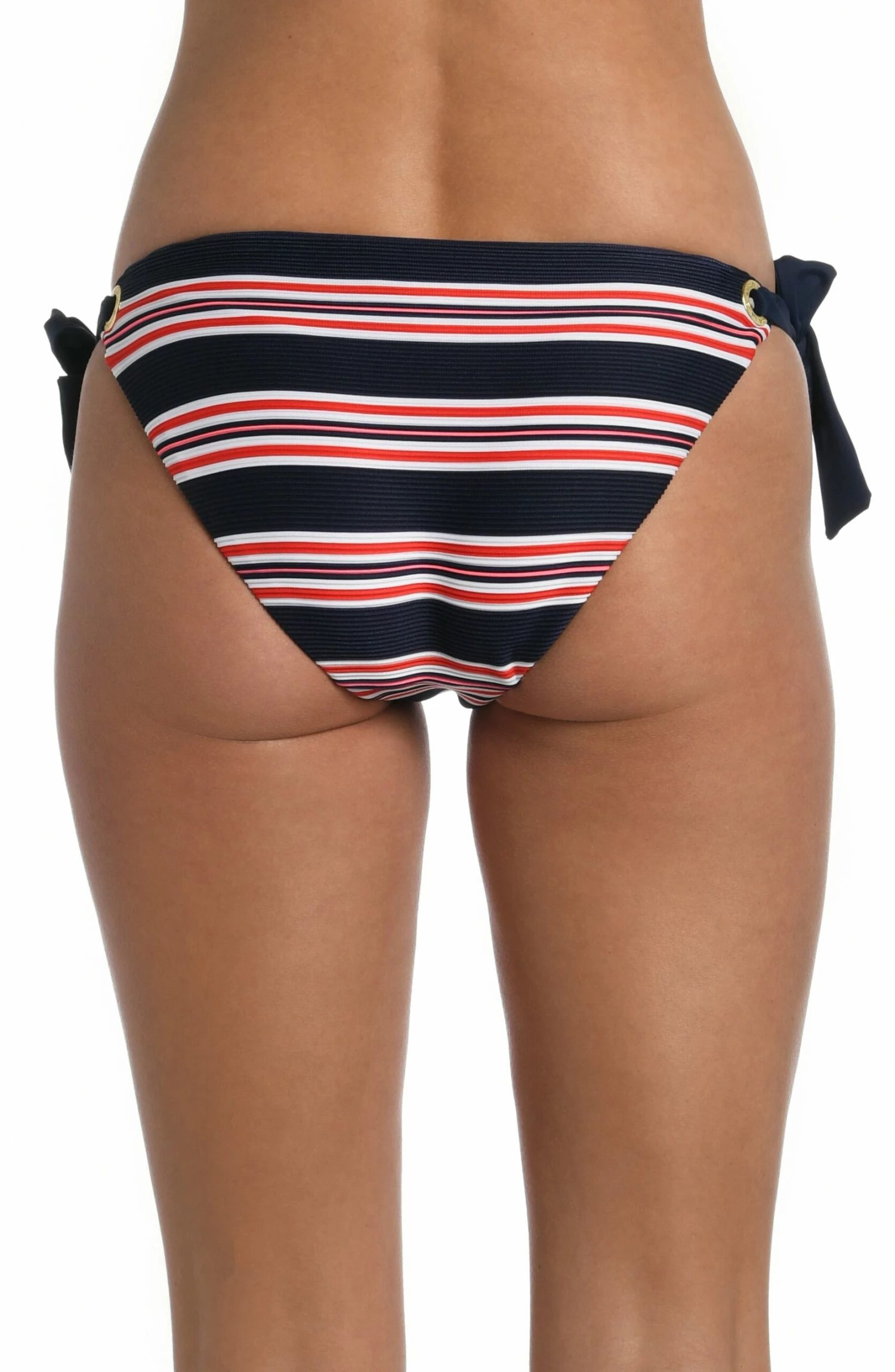 Sailor Stripe Side Tie Hipster Bottom - FINAL SALE 4 Sailor Stripe Side Tie Hipster Bottom - FINAL SALE - Image 2