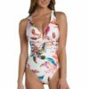 Paradise City Multi-Strap Cross-Back One Piece