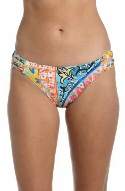 Soleil Side Shirred Hipster Bottom - FINAL SALE