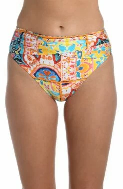 Soleil Mid-Waist Sash Band Bottom - FINAL SALE