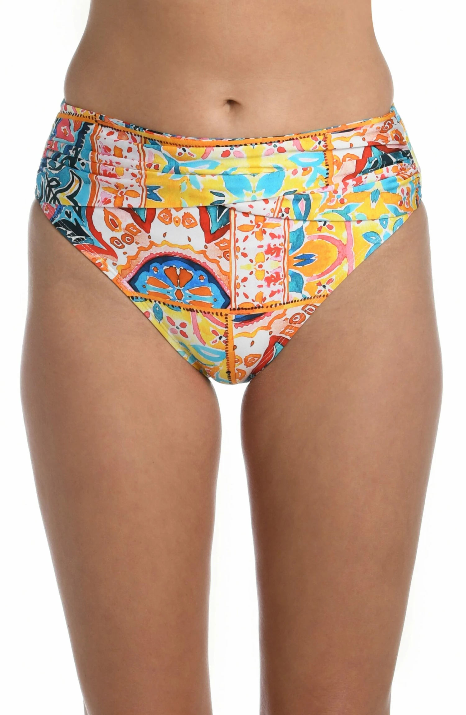 Soleil Mid-Waist Sash Band Bottom - FINAL SALE 3 Soleil Mid-Waist Sash Band Bottom - FINAL SALE