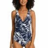 At The Playa Multi-Strap Cross-Back One Piece
