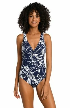 At The Playa Multi-Strap Cross-Back One Piece