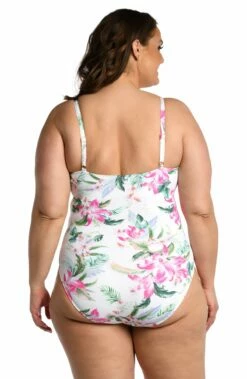 Mystic Palms Lingerie One Piece - FINAL SALE -Lablanca Sales Shop LB3ZL24W MLT B 1