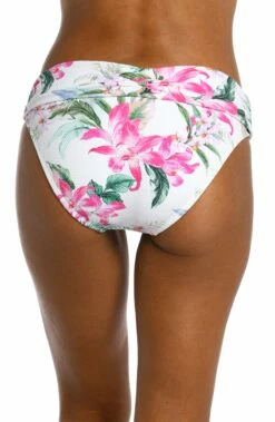 Mystic Palms Shirred Band Hipster Bottom - FINAL SALE -Lablanca Sales Shop LB3ZL95 MLT B 2