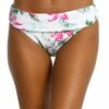 Mystic Palms Shirred Band Hipster Bottom - FINAL SALE