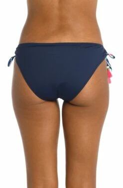 Painted Leaves Side Tie Hipster Bottom -Lablanca Sales Shop LB3ZP94 MLT B 1