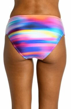 Sunset Shores Mid-Waist Sash Band Bottom -Lablanca Sales Shop LB3ZQ97 MLT B 1