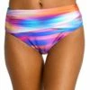 Sunset Shores Mid-Waist Sash Band Bottom -Lablanca Sales Shop LB3ZQ97 MLT F 1