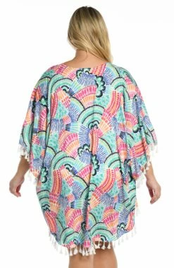 Waves Of Color Kimono -Lablanca Sales Shop LB3ZR63W MLT B 1