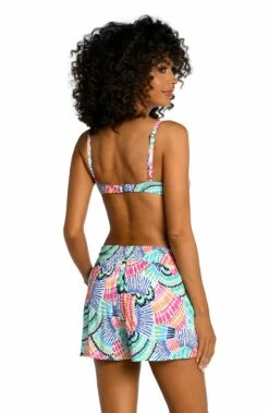 Waves Of Color Beach Shorts -Lablanca Sales Shop LB3ZR64 MLT B 1