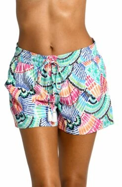 Waves Of Color Beach Shorts