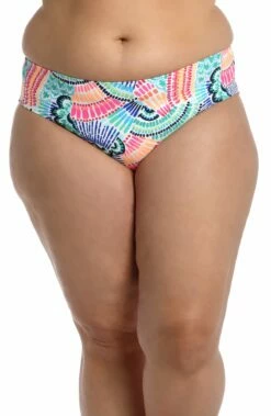 Waves Of Color Mid Waist Bottom