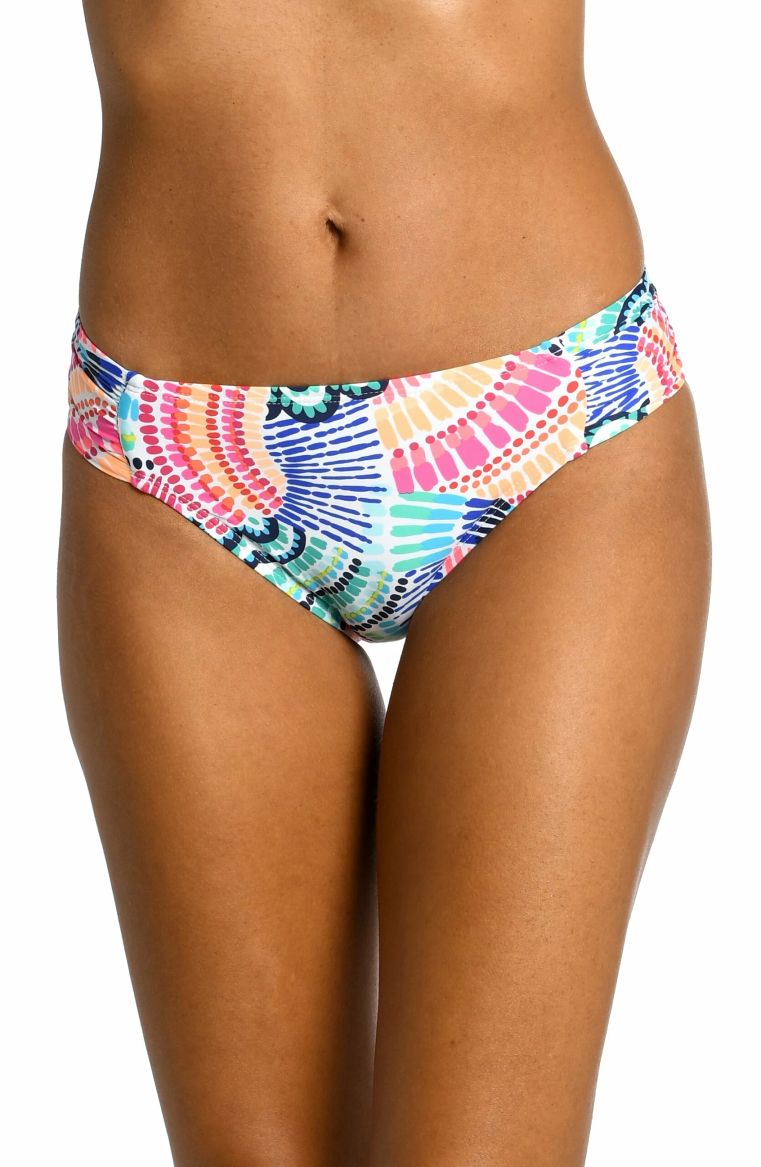 Waves Of Color Side Shirred Hipster Bottom 5 Waves Of Color Side Shirred Hipster Bottom - Image 3