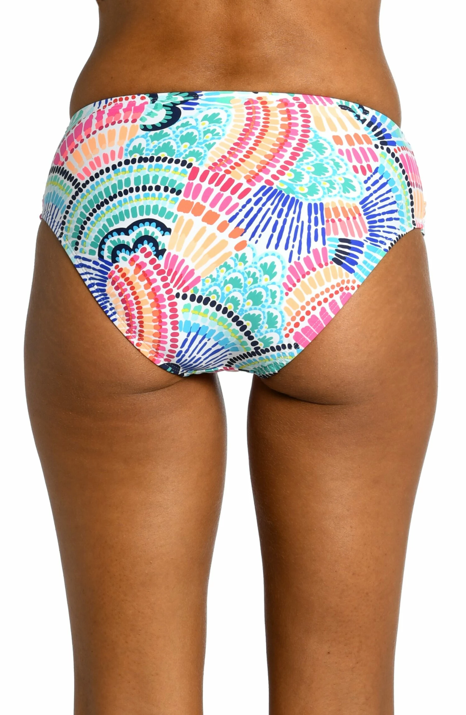 Waves Of Color Mid-Waist Sash Band Bottom 6 Waves Of Color Mid-Waist Sash Band Bottom - Image 4