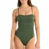 Saltwater Sands Bandeau One Piece -Lablanca Sales Shop LB4BC13 OLV F 1