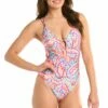 Pebble Beach Underwire Lace Up One Piece 1 Pebble Beach Underwire Lace Up One Piece -Lablanca Sales Shop LB4BE25 MLT F 1