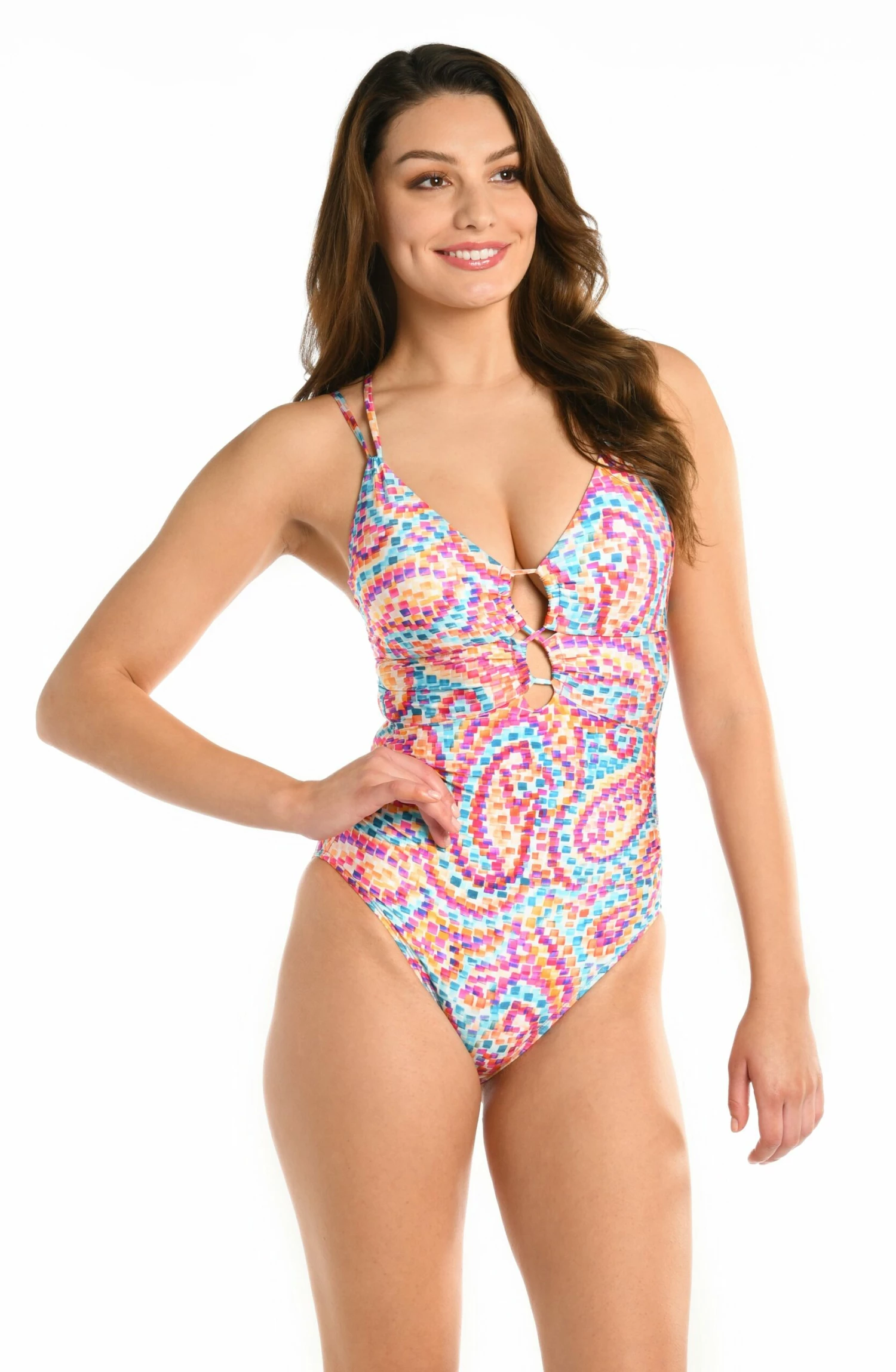 Pebble Beach Underwire Lace Up One Piece 3 Pebble Beach Underwire Lace Up One Piece