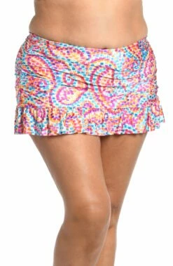 Pebble Beach Ruffle Skirted Bottom -Lablanca Sales Shop LB4BE91W MLT F 2