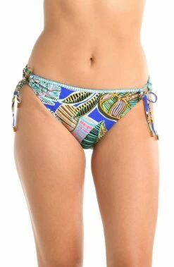 Neon Nights Side Tie Hipster Bottom 8 Neon Nights Side Tie Hipster Bottom -Lablanca Sales Shop LB4BF94 MLT F 2