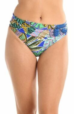 Neon Nights Shirred Band Hipster Bottom -Lablanca Sales Shop LB4BF95 MLT F 2