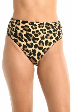 Running Wild Mid-Waist Reversible Convertible Sash Band Bottom