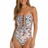 Sunshine 79 Paisley Party Bandeau One Piece -Lablanca Sales Shop SN3A211 MLT F 1 logo