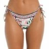 Sunshine 79 Paisley Party String Tie-Side Hipster Bottom