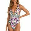 Sunshine 79 Psychedelia Reversible Plunge One Piece