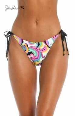Sunshine 79 Psychedelia String Tie-Side Hipster Bottom