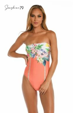 Sunshine 79 Into The Garden Bandeau One Piece 9 Sunshine 79 Into The Garden Bandeau One Piece -Lablanca Sales Shop SN3AV11 CRL F 2 logo