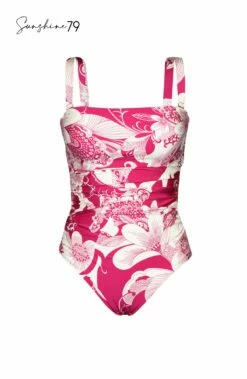 Sunshine 79 Boho Blooms Bandeau One Piece -Lablanca Sales Shop SN4HD11 FUS 3D Logo
