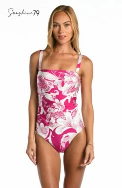 Sunshine 79 Boho Blooms Bandeau One Piece