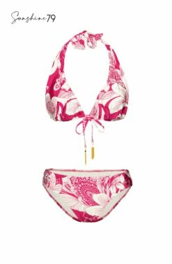 Sunshine 79 Boho Blooms Side Shirred Hipster Bottom -Lablanca Sales Shop SN4HD87 SN4HD90 FUS 3D Logo