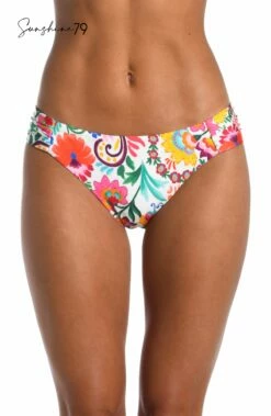 Sunshine 79 Bonita Floral Side Shirred Hipster Bottom