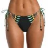 Sunshine 79 Palm Tree Paradise Tie-Side Hipster Bottom -Lablanca Sales Shop SN4HG94 BLK F 1 Logo
