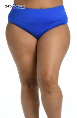 24th & Ocean Solids High Waist Bottom 8 24th & Ocean Solids High Waist Bottom -Lablanca Sales Shop TF2WJ94W SAP F Logo