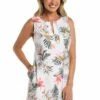 24th & Ocean Tahiti Skies Shift Dress Cover Up