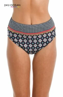 24th & Ocean Alexandria Tile High Waist Bottom