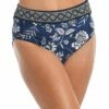 24th & Ocean Bali Batik High Waist Bottom -Lablanca Sales Shop TF3DN94 MID F 1 Logo